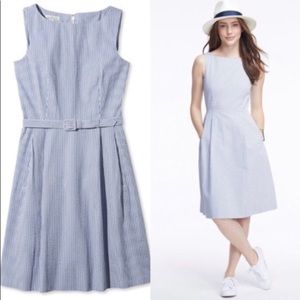LL Bean Signature Seersucker Dress